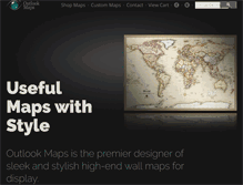 Tablet Screenshot of outlookmaps.com